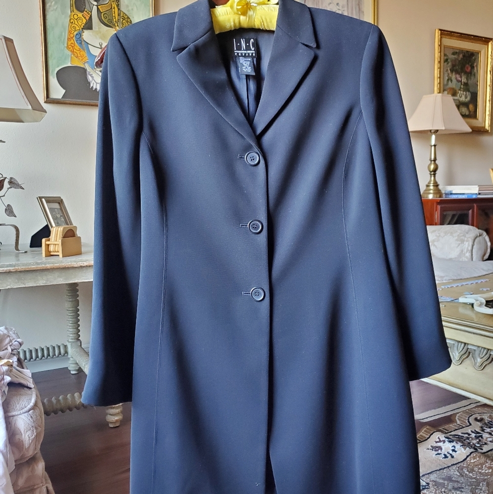 INC tuxedo like blazer/coat
